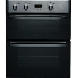 Hotpoint UHS53XS Built Under Double Oven in Stainless Steel